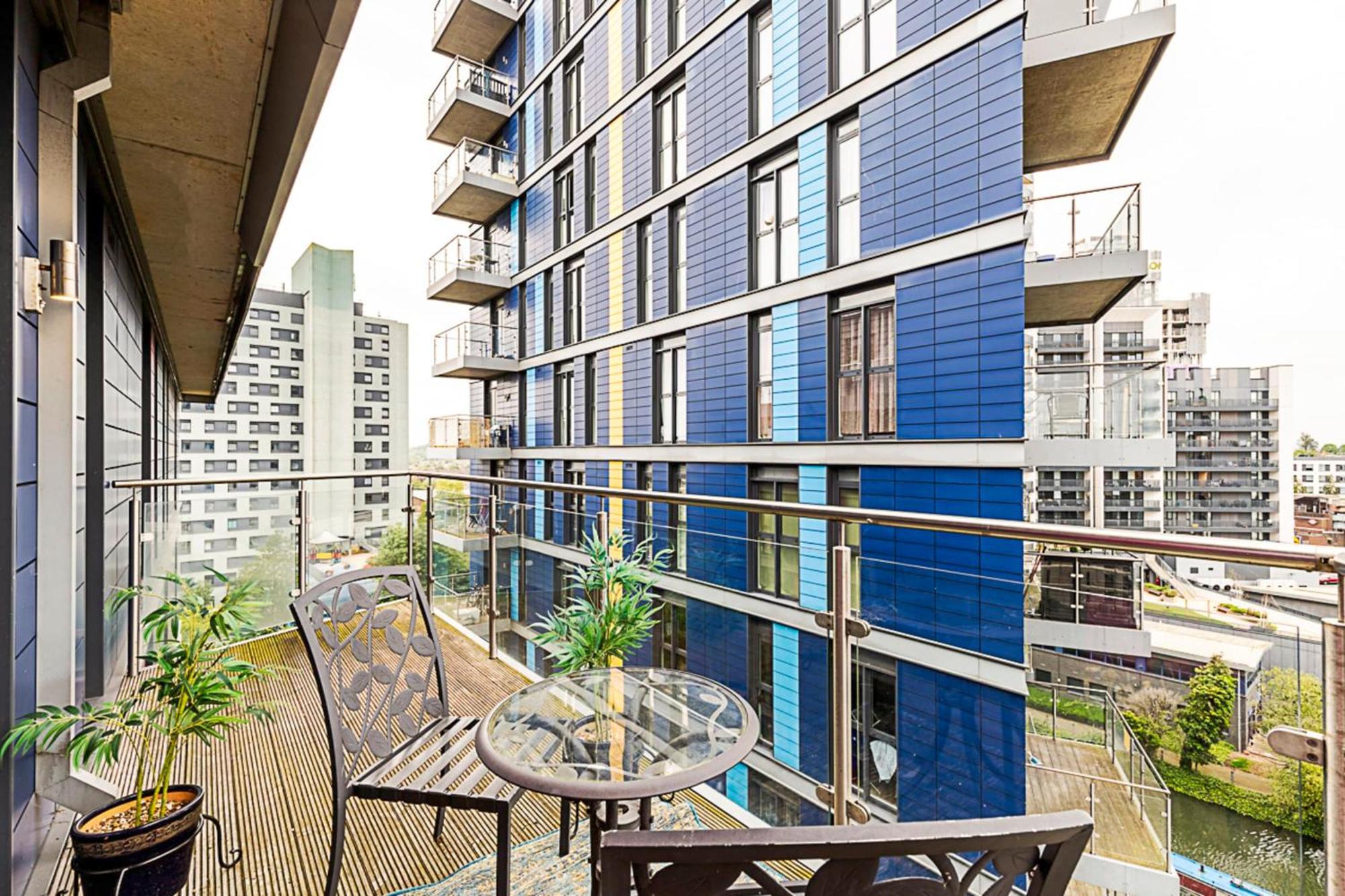 Vibrant London Canal Apartment Buitenkant foto