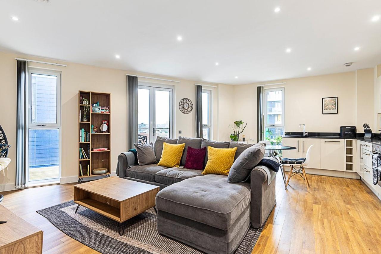 Vibrant London Canal Apartment Buitenkant foto
